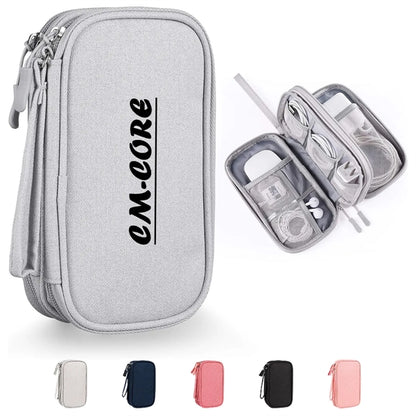Small Cable Bag Charger Organizer Case