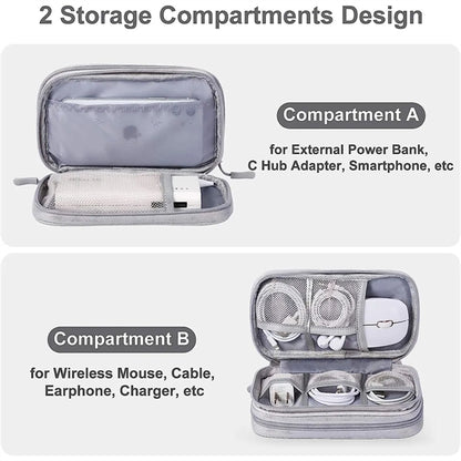 Small Cable Bag Charger Organizer Case