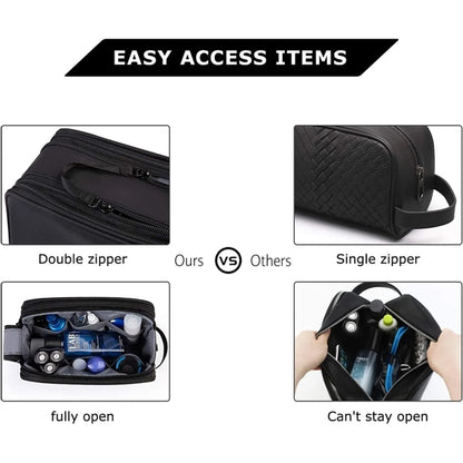 Travel Shaving Bag for Toiletries Accessories