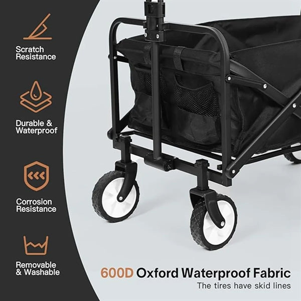 Collapsible Folding Utility Wagon Cart