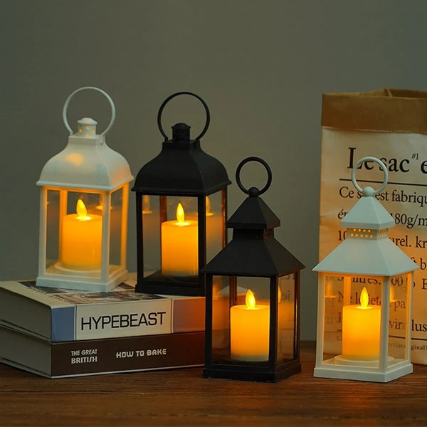 Halloween Christmas Party Candle Lantern
