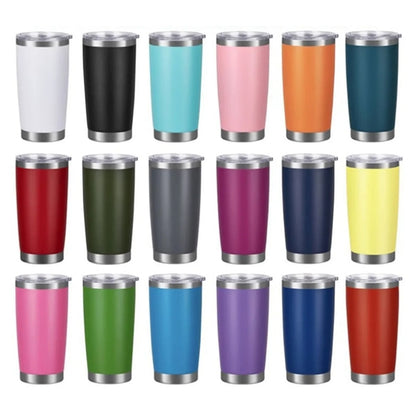 20oz Stainless Steel Tumbler with Lid