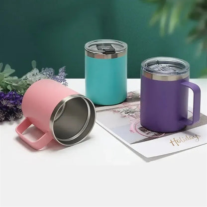 14 OZ Stainless Steel Insulated Handle Cup