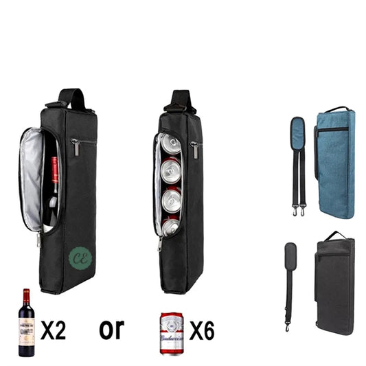 Golf Cooler Bag, Insulated Beer Sleeve