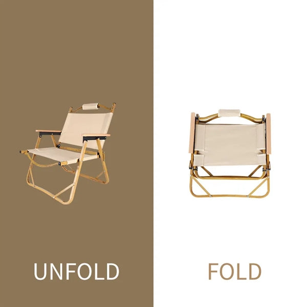 Outdoor Furniture Kermit Aluminum Portable Folding Chair