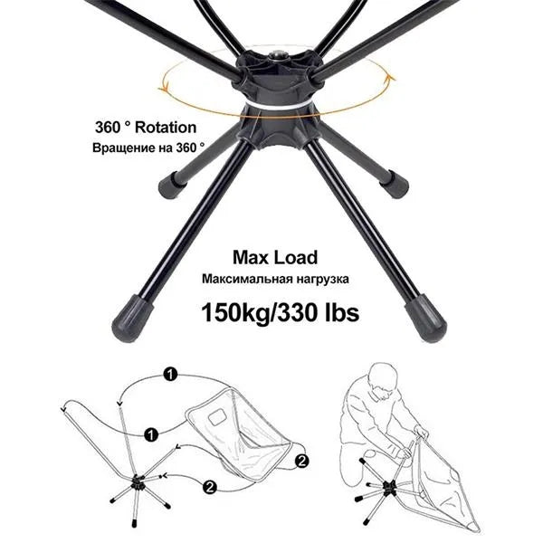 Foldable Lander - Portable Camping Chair