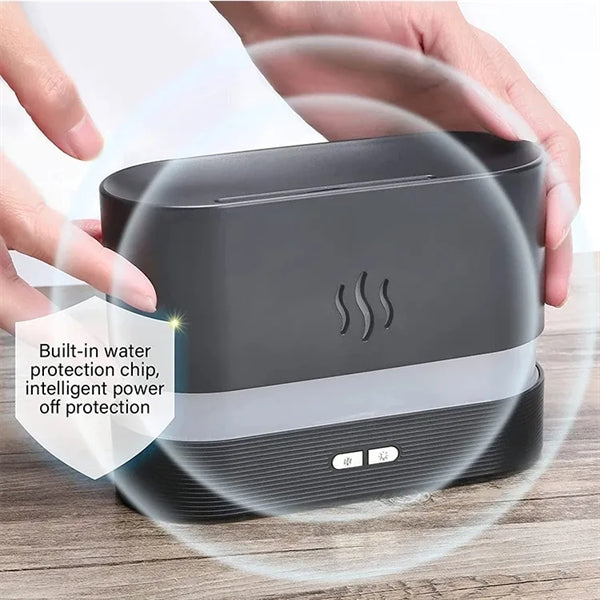 Flame Mist Humidifier Aromatherapy Diffuser