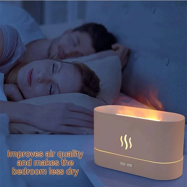 Flame Mist Humidifier Aromatherapy Diffuser
