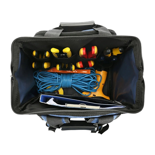 Backpack Tool Bag With Padded Back Support