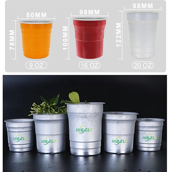 Chill Aluminum Cups Recyclable