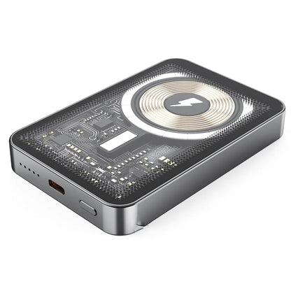 Magnetic Wireless Power Bank Portable Charger with Stand