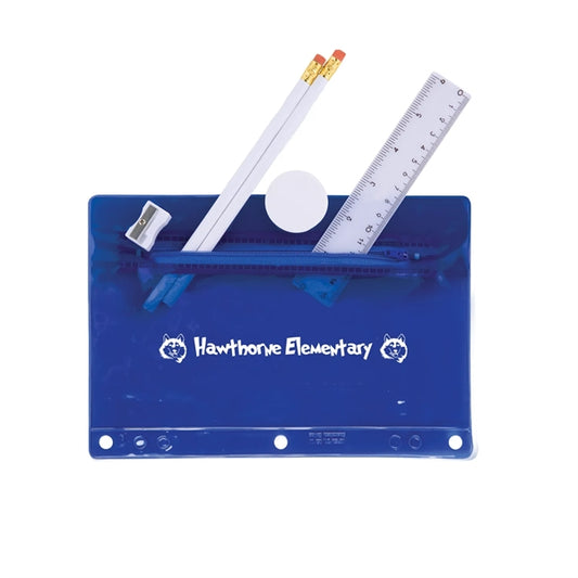 Translucent Deluxe School Kit - Blank Contents