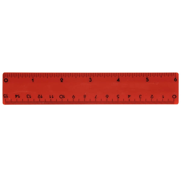 6" Plastic Ruler