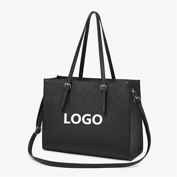 Leather Computer Tote Bag
