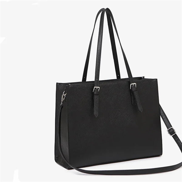 Leather Computer Tote Bag
