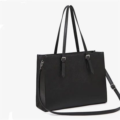 Leather Computer Tote Bag
