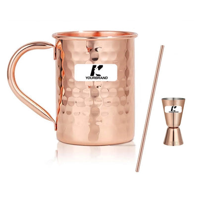 13oz Stylish Durable Pure Copper Plating Moscow Mule Mugs