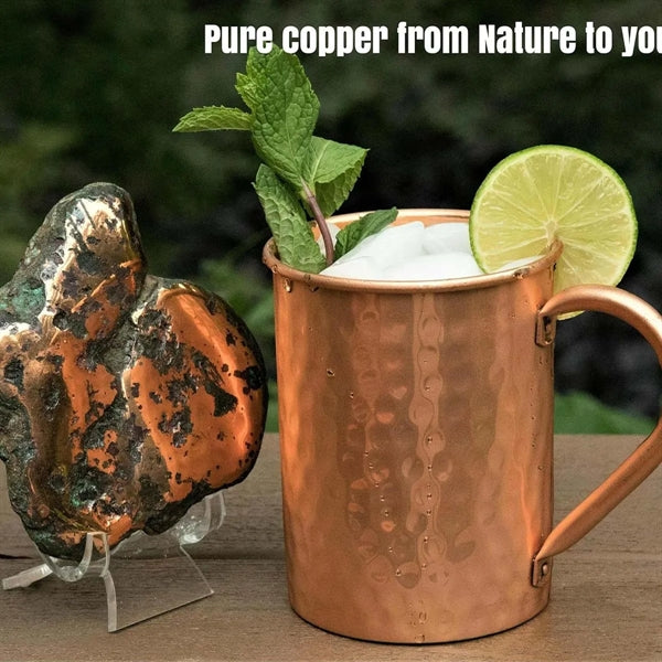 13oz Stylish Durable Pure Copper Plating Moscow Mule Mugs