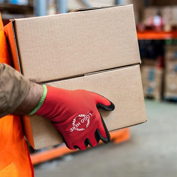 Nitrile Coated Safety Work Gloves