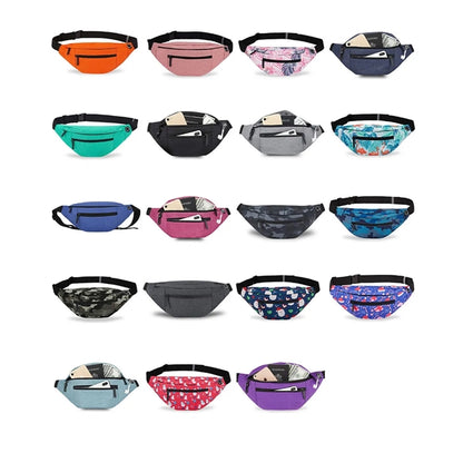 Large Crossbody Fanny Pack with 4 Pockets