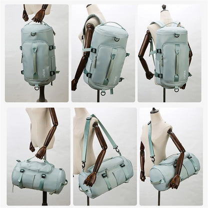 Gym Duffel Bag With Shoe Compartment