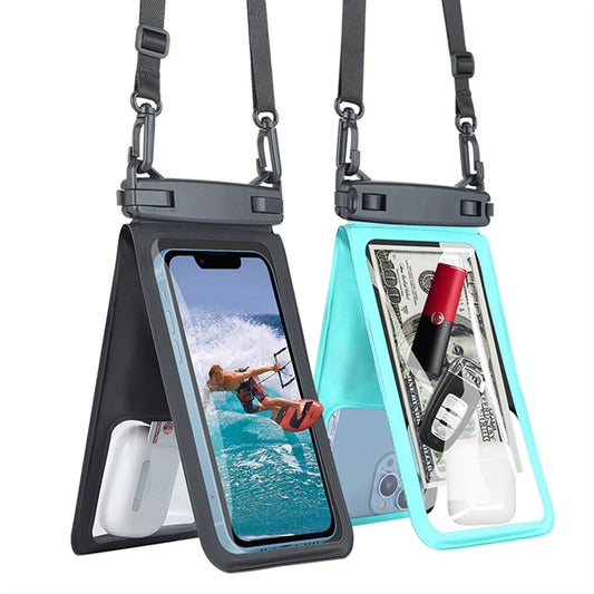 Double Space Waterproof Phone Pouch Case
