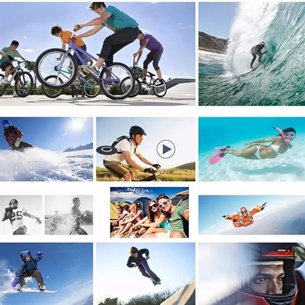 4K Ultra Hd Underwater Sports Action Cameras