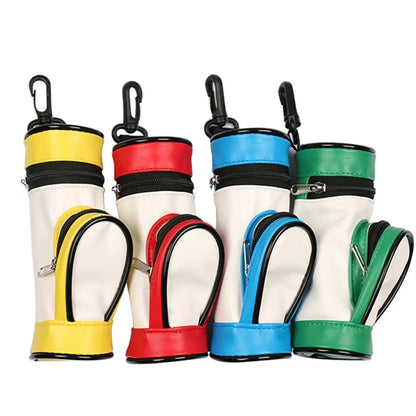 Golf Ball Holder Potable Tee Pouch Storage Bag