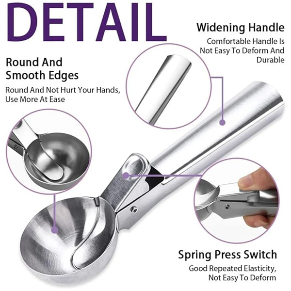 Ice Cream Scoop With Trigger
