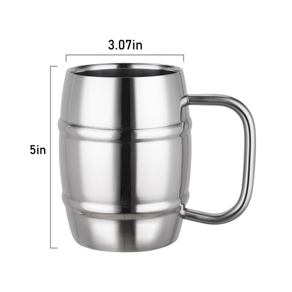 Stainless Steel Beer Mug