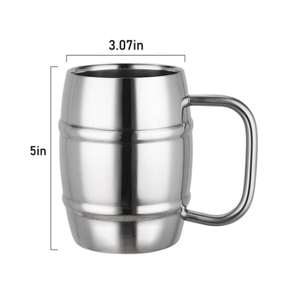 Stainless Steel Beer Mug