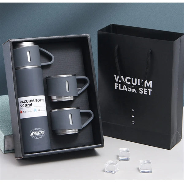 Stainless Steel Thermos Set