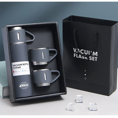 Stainless Steel Thermos Set