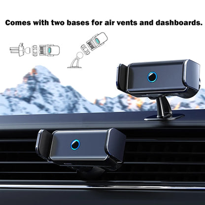 Car Phone Holder Mount Electric Induction Air Vent Clip