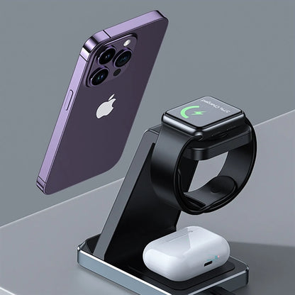 15W Wireless Charging Station Fast Charger Stand