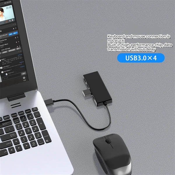 4-Port USB 3.0 Hub Splitter Expander