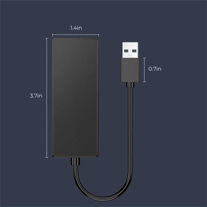 4-Port USB 3.0 Hub Splitter Expander