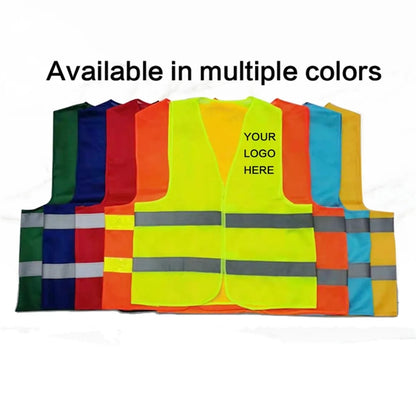 Reflective High Visibility Safety Vest