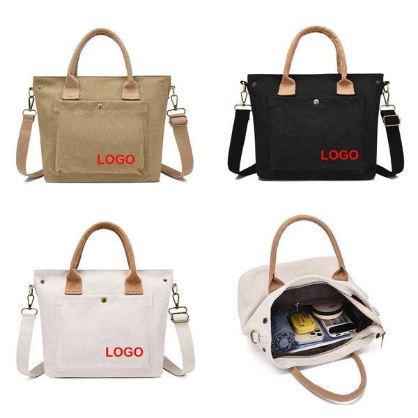 Canvas Tote Handbag