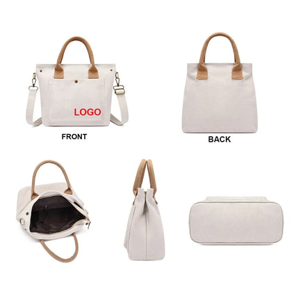 Canvas Tote Handbag