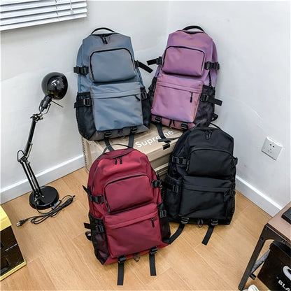Lightweight Basic Backpack College Bookbag Schoolbag
