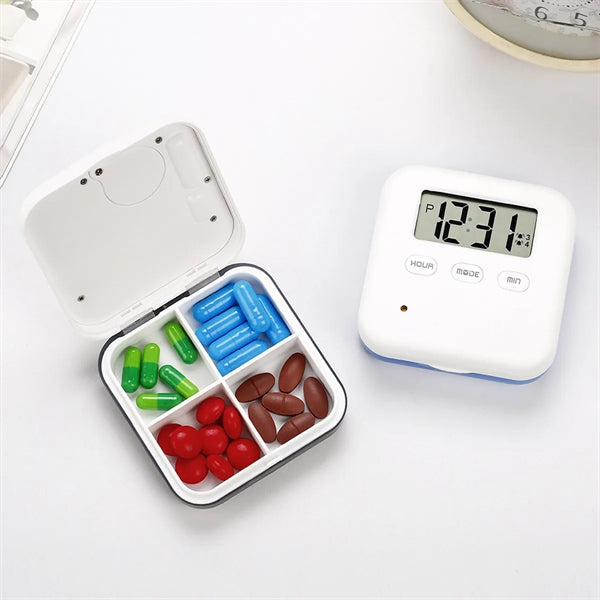 Portable Electronic Intelligent Timed Reminders Pill Boxs