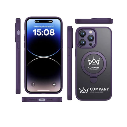 Magnetic iPhone 15 Pro Max Case with Stealthy Stand