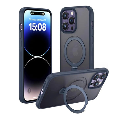 Magnetic iPhone 15 Pro Max Case with Stealthy Stand