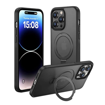 Magnetic iPhone 15 Pro Max Case with Stealthy Stand