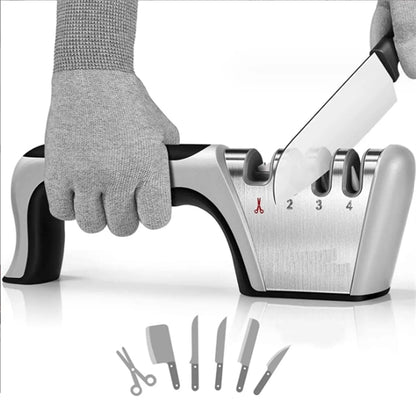 4-in-1 Kitchen Knife Sharpener Accessories for Hunting
