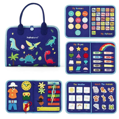 Busy Board - 7 in 1 Toddler Learning Activities Toys