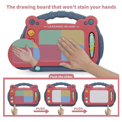 Magnetic Drawing Board, Color Erasable Doodle Writing Pad