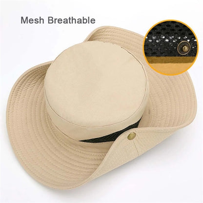 Waterproof Wide Brim Bucket Hat