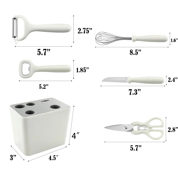 Multi-functional Kitchen Gadget 6-piece Set